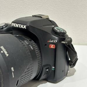 【AMT-10729】PENTAX ist DL カメラ本体 ジャンク品 SIGMA COMPACT HYPER ZOOM 28-200mm MACRO ASPHERICAL IF シグマ レンズ ペンタックスの画像3