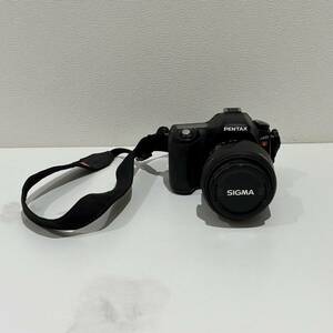 【AMT-10729】PENTAX ist DL カメラ本体 ジャンク品 SIGMA COMPACT HYPER ZOOM 28-200mm MACRO ASPHERICAL IF シグマ レンズ ペンタックス