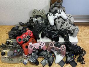 【動作未確認/ジャンク/まとめ売り】PS4/PS3 /Xbox/その他　コントローラーまとめ売り　２８点　PlayStation　Xbox360　ソニー