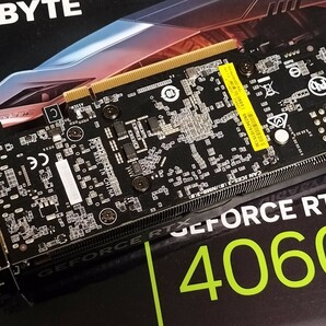 GIGABYTE RTX4060 8GB lowprofileグラフィックボード GV-N4060OC-8GLの画像2