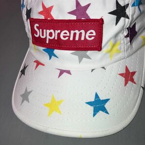 ★Supreme stars camp cap 5 panel hat レア　正規品　シュプリーム　キャップ　カモフラ　迷彩 帽子