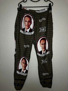 supreme obama pants 17ss バラクオバマ　スケートボード　2017 シュプリーム　パンツ　ボトムス　M 34