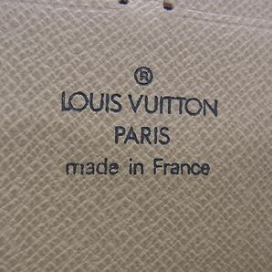 1円 ■美品■ LOUIS VUITTON ヴィトン N60012 ダミエアズール ジッピーオーガナイザー ラウンドファスナー 長財布 アイボリー系 AP9582の画像6