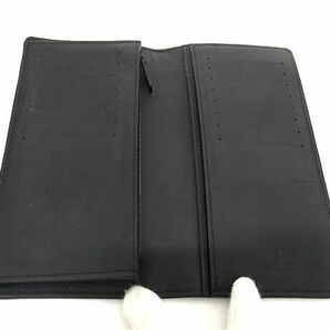 1円 ■美品■ LOUIS VUITTON ルイヴィトン M69980 ポルトフォイユ ブラザ NM 二つ折り 長財布 ウォレット メンズ ブラック系 FC3389の画像3