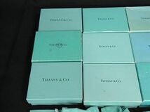 1円 TIFFANY＆Co ティファニー ボックス 箱 巾着 保存袋 アクセサリーケース 小物入れ 15点セット まとめ売り DA6548_画像2