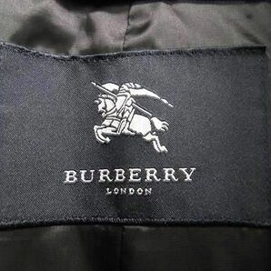 1円 BURBERRY バーバリー コットン×ポリエステル コート アウター 上着 洋服 メンズ ダークグレー系 AW4840の画像3