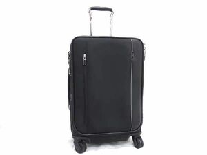 1円 TUMI トゥミ ナイロン 4輪 キャリーケース キャリーバッグ スーツケース トラベルバッグ 旅行かばん ブラック系 DA6809