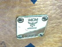 1円 ■美品■ MCM エムシーエム モノグラム ヴィセトス柄 レザー 2WAY ハンドバッグ ショルダー 斜め掛け レディース ブラウン系 FC4292_画像6