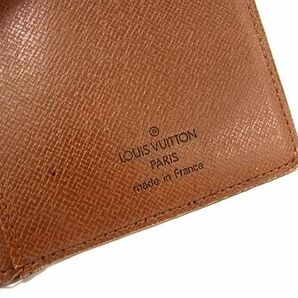 1円 LOUIS VUITTON ルイヴィトン R20008 モノグラム アジェンダ オリゾンタル 手帳カバー スケジュール帳 ブラウン系 FC2278の画像5