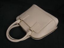 1円 ■美品■ FURLA フルラ ファンタスティカ ドームバッグ レザー 2WAY ハンドバッグ ショルダー レディース ベージュ系 AW6640_画像3