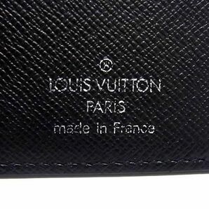 1円 ■美品■ LOUIS VUITTON ルイヴィトン N62665 ダミエグラフィット ポルトフォイユ ブラザ 二つ折り 長財布 ブラック系 FB0384の画像6