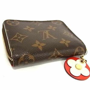 1円 ■美品■ LOUIS VUITTON ルイヴィトン M68332 モノグラム ジッピー コインパース ブルーミング フラワー コインケース FC3349の画像2