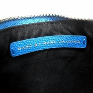 1円 ■新品同様■ MARC BY MARC JACOBS マークバイマークジェイコブス PVC コインケース コインパース レッド系×ブルー系 BF6675の画像4