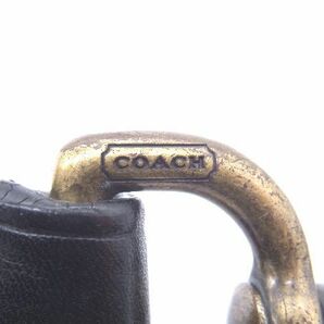 COACH コーチ ナイロン バッグ用 ショルダーストラップ 斜め掛け レディース メンズ ブラック系 DD4685の画像4