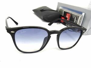 1円 ■極美品■ Ray-Ban レイバン RB 4258-F 601/19 52□19 150 1N サングラス 眼鏡 めがね メンズ ブラック系 AX5231