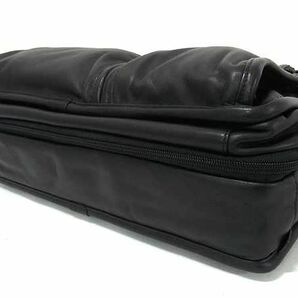 1円 ■極美品■ TUMI トゥミ 96141DH レザー 2WAY ハンドバッグ ショルダー ブリーフケース ビジネスバッグ 書類かばん ブラック系 AW6838の画像4