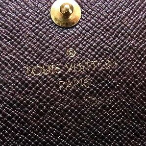 1円 LOUIS VUITTON ルイヴィトン M30526 タイガ ミュルティクレ4 4連 キーケース 鍵入れ レディース メンズ ブラウン系 AW5961の画像5