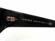 1円 ■新品■未使用■ VERSACE ヴェルサーチ GB1/87 62□16 130 3N サングラス 眼鏡 メガネ レディース メンズ ブラック系 AW7574_画像5