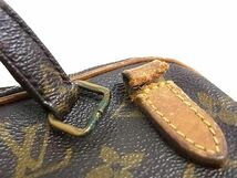 1円 LOUIS VUITTON ルイヴィトン M51828 モノグラム ポシェットマルリーバンドリエール クロスボディ ショルダーバッグ ブラウン系 AW3526_画像7