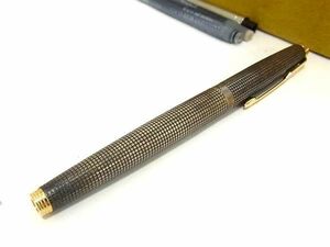 1円 PARKER パーカー ペン先 K14 585 14金 万年筆 筆記用具 文房具 ステーショナリー レディース メンズ ダークグレー系 AW6237