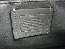 1円 ■極美品■ COACH コーチ F32202 ベネット ミニ サッチェル レザー 2WAY クロスボディ ハンドバッグ ショルダー グレー系 FC4534_画像6