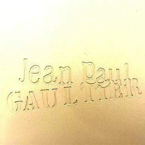 1円 ■極美品■ Jean Paul Gaultier ジャンポール ゴルチェ Vサイバー PVC×レザー フェザー 二つ折り 財布 ウォレット ピンク系 AY0857の画像6