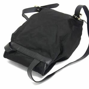 1円 ■美品■ CELINE セリーヌ ナイロン リュックサック バックパック デイパック レディース ブラック系 FA3947の画像3