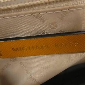 1円 ■新品同様■ MICHAEL KORS マイケルコース レザー 2WAY ハンドバッグ ショルダー 斜め掛けかばん レディース イエロー系 FA4981の画像6