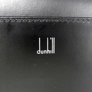 1円 ■極美品■ dunhill ダンヒル レザー 二つ折り 長財布 ウォレット 札入れ メンズ ブラック系 AW1889の画像5