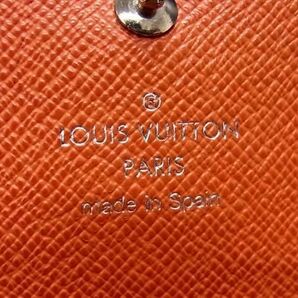 1円 LOUIS VUITTON ルイヴィトン M60323 エピ ポルトフォイユ サラ 二つ折り 長財布 ウォレット 小銭入れ 札入れ オレンジ系 AY1306の画像6