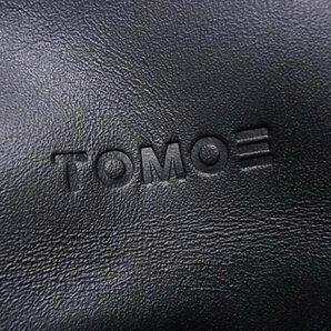 1円 ■極美品■ TOMOE トモエ レザー ショルダーバッグ ポシェット ミニバッグ 斜め掛けかばん レディース メンズ ホワイト系 BJ2055の画像5