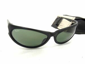 1円 ■美品■ Ray-Ban レイバン W2198 YVAW サングラス メガネ 眼鏡 メンズ レディース ブラック系 FA0738