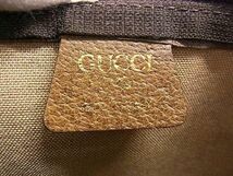 1円 ■美品■ GUCCI オールドグッチ ヴィンテージ グッチプラス PVC クラッチバッグ セカンドバッグ ポーチ レディース ベージュ系 AY1334_画像5