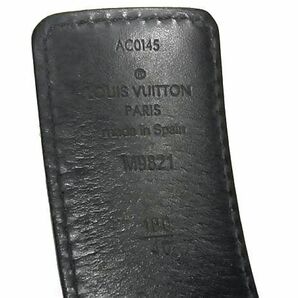 1円 ■美品■ LOUIS VUITTON ルイヴィトン M9821 モノグラム サンチュールLVイニシアル ベルト サイズ 100/40 メンズ ブラウン系 FA3810の画像4