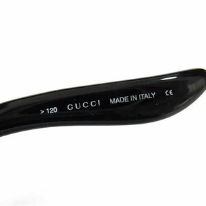 1円 ■美品■ GUCCI グッチ 120 GG2456/S E3K 55□16 サングラス メガネ 眼鏡 レディース メンズ クリアブラウン系 FA0745の画像5