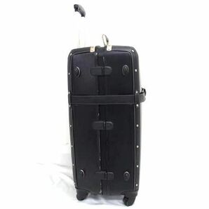 1円 Samsonite サムソナイト ポリカABS 4輪 キャリーケース スーツケース トラベルバッグ 旅行かばん メンズ ブラック系 AZ1439の画像2