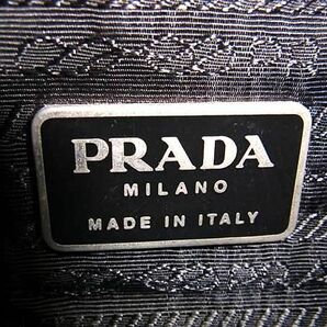 1円 PRADA プラダ テスートナイロン リュックサック バックパック デイパック レディース メンズ ブラック系 AZ1407の画像6
