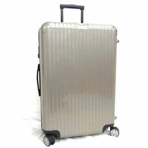 1円 RIMOWA リモワ サルサ ポリカーボネート 4輪 ダイヤルロック式 キャリーケース スーツケース グレー系 FA3872の画像1