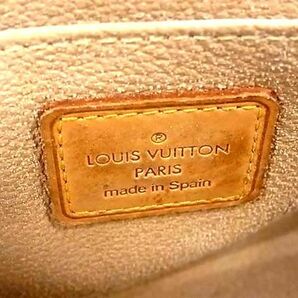 1円 ■美品■ LOUIS VUITTON ルイヴィトン M47515 モノグラム ポシェット コスメティック マルチケース ブラウン系 FA3816の画像4