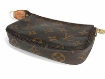 1円 ■美品■ LOUIS VUITTON ルイヴィトン M58009 モノグラム ミニポシェットアクセソワール ポーチ マルチケース ブラウン系 FA3849_画像2