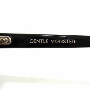 1円 ■極美品■ Gentle Monster ジェントルモンスター 48□22ー152 サングラス メガネ 眼鏡 レディース メンズ ブラック系 FA4349の画像4