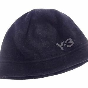 1円 ■美品■ Y-3 ワイスリー ウール×レーヨン バケットハット 帽子 サイズ L/G メンズ レディース ブラック系 AV7952の画像1