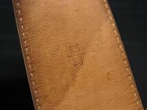 1円 LOUIS VUITTON ルイヴィトン M9609V ダミエアズール サンチュール LV イニシアル ベルト サイズ95/38 アイボリー系 AY1148_画像4