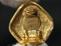 1円 ■美品■ CHANEL シャネル ヴィンテージ パール クリップ式 イヤリング アクセサリー レディース ゴールド系 FC4605_画像3