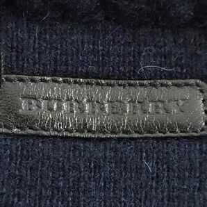 1円 ■美品■ BURBERRY CHILDREN バーバリーチルドレン ウール ニット カーディガン 上着 表記サイズ 152cm 洋服 キッズ ネイビー系 FB0158の画像3