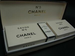 CHANEL シャネル N°5 オードトワレ フレグランス 香水 サヴォン 石けん 石鹼 化粧品 3点セット DE2235