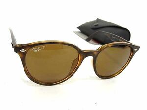 1円 Ray-Ban レイバン RB4305-F 710/83 53□19 150 3P ポラライズド 偏光レンズ サングラス メガネ 眼鏡 ブラウン系 AW7432