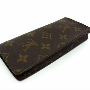 1円 ■美品■ LOUIS VUITTON ルイヴィトン M62962 モノグラム エテュイ リュネット サーンプル メガネケース ブラウン系 AZ1506の画像2