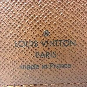 1円 LOUIS VUITTON ルイヴィトン M60502 モノグラム オーガナイザー ドゥ ポッシュ カードケース パスケース 名刺入れ ブラウン系 FA5872の画像4