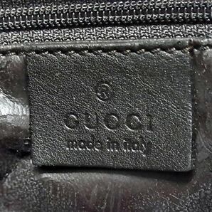 1円 ■美品■ GUCCI グッチ 001 1638 2123 バンブー レザー 2WAY ハンドバッグ ショルダーバッグ 斜め掛けかばん ブラウン系 AZ1269の画像6